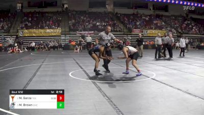 130 lbs Semifinal - Mia Garza, Texas (W) vs Maysa Brown, Grays Harbor (W)