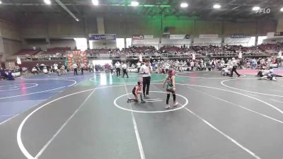 72 lbs Rr Rnd 3 - Athena Hernandez, Mountain Wrestling vs Breanna Gallegos, Mayhem