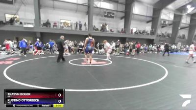 285 lbs Champ. Round 2 - Trayvn Boger, UT vs Kustino Ottorbech, WA