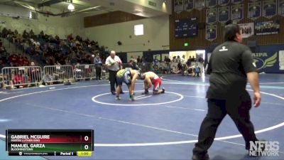 220 lbs Cons. Round 2 - Gabriel McGuire, Martin Luther King vs Manuel Garza, Bloomingtonn