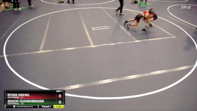 88 lbs Quarterfinals (8 Team) - Edison Guggenberger, Centennial vs Ryder Drexel, Stillwater