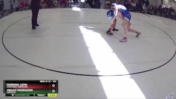 133 lbs Cons. Round 3 - Mariana Leon, Northwest Wrestling vs Megan Magnuson, Nebraska