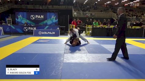 DAMIAN BLAZY vs FELIPE RIBEIRO SOUZA FOGOLIN 2024 Pan Jiu Jitsu IBJJF Championship