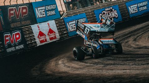 Kyle Larson Talks About Earning The Knoxville Nationals Pole