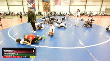 76 lbs Rd# 10- 4:00pm Saturday Final Pool - Tony Biondillo, Terps Xtreme vs Esias Perez, Maryland GOLD