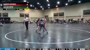 125 lbs Finals (2 Team) - Landon Burgess, AYWO vs Daylen Davis, Tennessee Black