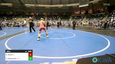 88 lbs Consi Of 8 #1 - Cayden Scott, R.a.w. vs Hendrix Newcomb, Prodigy Elite