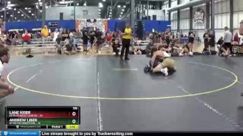 195 lbs Semis & 1st Wrestleback (8 Team) - Lane Kiser, Elite Athletic Club DZ vs Andrew Liber, Attrition Wrestling