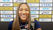 Tara Davis Is Embracing Every Moment At Worlds