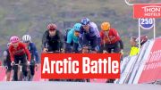 Cold Windy Arctic Race of Norway 2023 Summit Finish