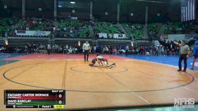 113 lbs 3rd Place Match - David Barclay, Shades Valley vs Zachary Carter Womack, Gadsden City