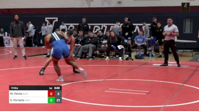 174 lbs Rr Rnd 1 - Marcus Petite, Buffalo vs Sabino Portella, North Carolina