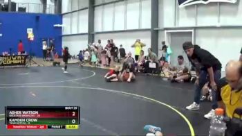 53 lbs Round 7 (8 Team) - Asher Watson, Backyard Brawlers vs Kamden Crow, Team Gotcha