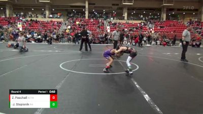 73 lbs Round 4 - Jaxson Stepisnik, Ridge Wrestling vs Za`Aurby Paschall, Ark City Takedown Wrestling Cl