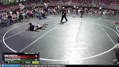 95 lbs Cons. Round 1 - Erin Bedsole, Fremont Wrestling Club vs Rowan Bowman, Little Cougars