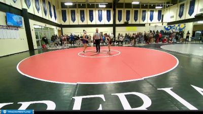 110lbs Champ. Round 2 - Ana Camacho, Mount Baker (Girls) vs Kamryn Mason, Lake Stevens (Girls)