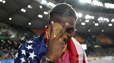 Noah Lyles First To Claim Sprint Double Since Usain Bolt