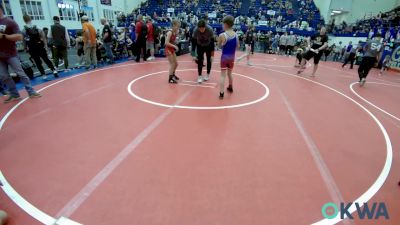 67-70 lbs Rr Rnd 2 - Zaiden Wanzer, Chandler Takedown Club vs Ella Anglin, Norman Grappling Club