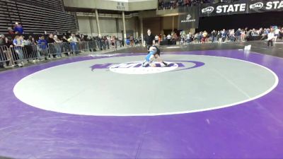 92 lbs Champ. Round 2 - Dane Walters, Steelclaw Wrestling Club vs Corbin Poirier, Unattached