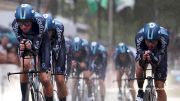 DSM-Firmenich Earns Win On Stage 1 Of  2023 Vuelta a España Amid Rain