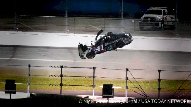 Ryan Preece Flips Wildly During NASCAR Cup Series Race At Daytona