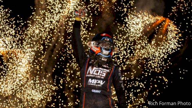 Justin Grant Grabs Richest Indiana Sprint Car Win In USAC Smackdown Sweep