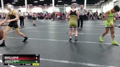 110 lbs Round 3 (8 Team) - Grayson Richburg, Headhunters vs Cael Brown, Quest Wrestling