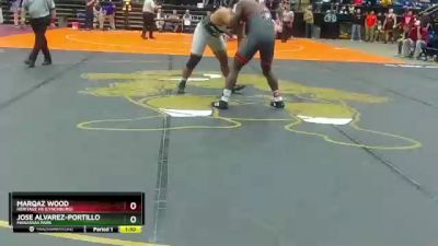 3 - 215 lbs Semifinal - Jose Alvarez-Portillo, Manassas Park vs Marqaz Wood, Heritage HS (Lynchburg)