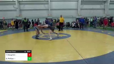 C-114 lbs Quarterfinal - Tyson Waughtel, IL vs Aronde Phillips, VA