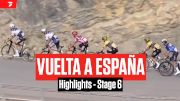 Highlights: 2023 Vuelta a España Stage 6 - American Sepp Kuss Wins The Day