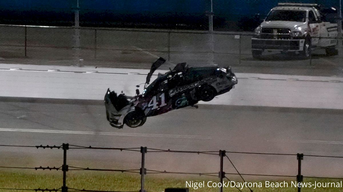 Ryan Preece Shows Off Bruised Eyes After Scary Daytona Flip