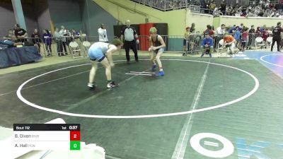 101 lbs Consi Of 32 #1 - Beau Dixon, Bixby vs Adien Hall, Putnam City West