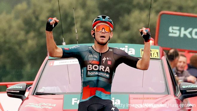 Lennard Kämna Completes Grand Tour Treble With Vuelta Stage 9 Win