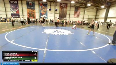 68 lbs Rd# 4- 2:00pm Friday Final Pool - Knox Chavez, Dynasty Deathrow vs Brayden Kuhlman, Westshore D.S