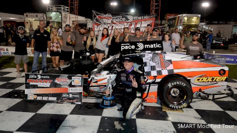 Brandon Ward Beats Ryan Newman to Win SMART Modified Tour Carteret Clash