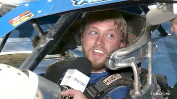 Trent Ivey Pumped After Winning World 100 Heat Race