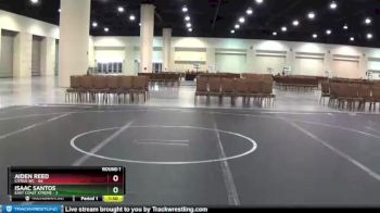 98 lbs Round 1 (8 Team) - Aiden Reed, Citrus WC vs Isaac Santos, East Coast Xtreme