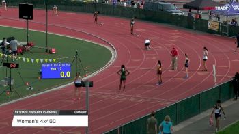 Women's 4x400m Relay, Heat 2