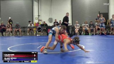 102 lbs Round 4 (6 Team) - Caleb Kirk, Louisiana vs Blake Nevils, Arkansas