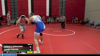 220 lbs Round 2 (12 Team) - Charles CJ Donaldson, Gardendale Hs vs CONNER KNIGHTEN, Arab