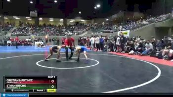 120 lbs Semis & 1st Wrestleback (8 Team) - Ethan Ritchie, 6A Newberg vs Cristian Martinez, 6A Roseburg