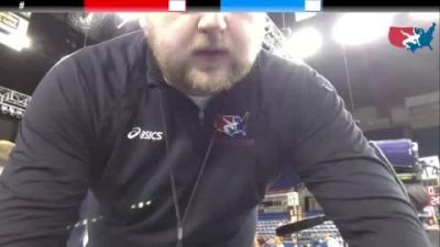 132 lbs round-2 Malachi Krenzelak Pennsylvania vs. Jarvis Sanders Illinois