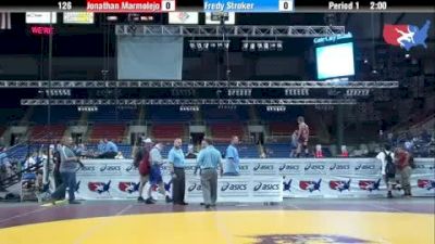 126 lbs round-4 Jonathan Marmolejo Illinois vs. Fredy Stroker Iowa