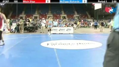 195 lbs round-2 Mitch Sliga Indiana vs. McZiggy Richards New York
