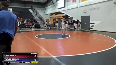 12U-1 lbs Round 2 - Cash Riddle, Osage vs Tucker Brumm, Caveman Wrestling