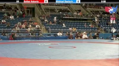 88 lbs rr2 Dalton Roberts Michigan vs. Michael Doetsch Maryland