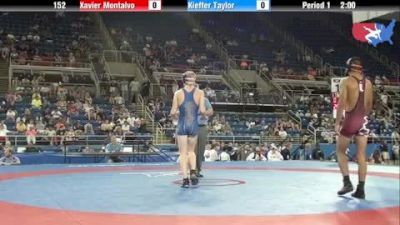 152 lbs round-7 Xavier Montalvo Illinois vs. Kieffer Taylor Utah