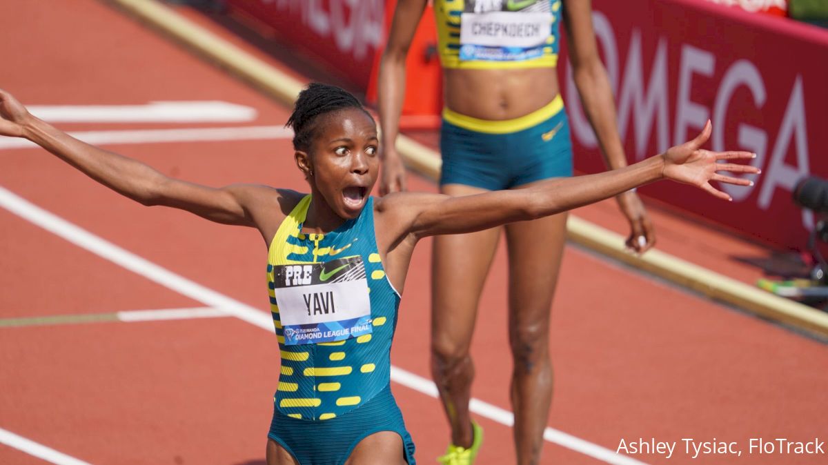 Winfred Yavi Runs Second-Fastest Women's Steeplechase Ever At Pre Classic