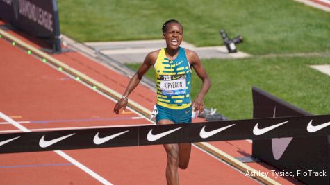 Faith Kipyegon Cruises To Women's 1500m Meet Record At Prefointaine Classic