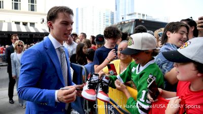 WATCH: Connor Bedard Scores Hat Trick For Blackhawks In Prospects Game